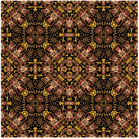 African ethnic seamless pattern abstract. African geometric pattern on geometric square