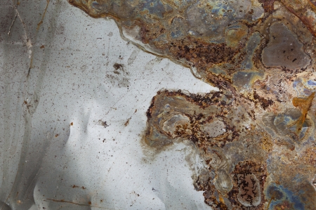 Rusty metal texture for backgroundの写真素材