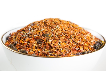 spices for the pilaf on a white backgroundの写真素材