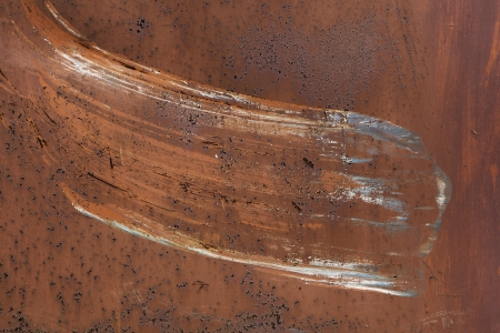 Rusty metal texture for backgroundの写真素材