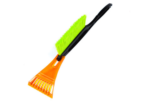 car brush isolated on white background
