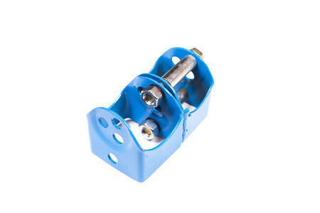 automobile parts  isolated on white backgroundの写真素材