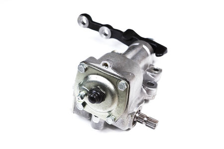 automobile parts  isolated on white backgroundの写真素材