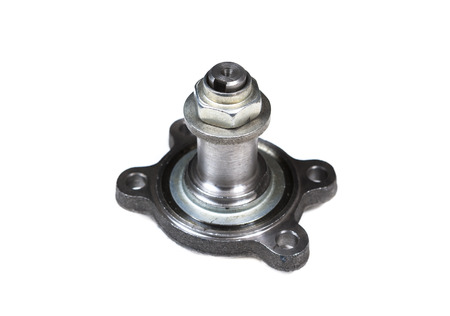 automobile parts  isolated on white backgroundの写真素材