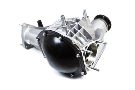 automobile parts  isolated on white backgroundの写真素材