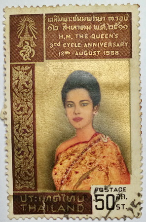 THAILAND : Queen Srikit\\のeditorial素材