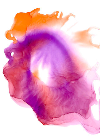 Alcohol ink watercolor style. Abstract background for design.の写真素材
