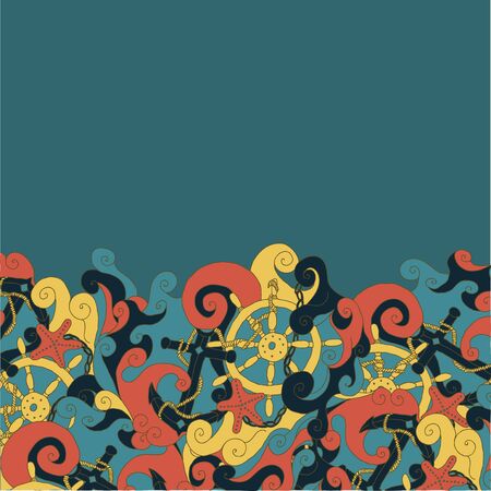 Shipwreck setのイラスト素材