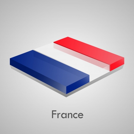 European flags set  glossy bricks のイラスト素材