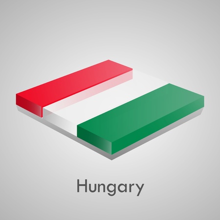 European flags set  glossy bricks のイラスト素材