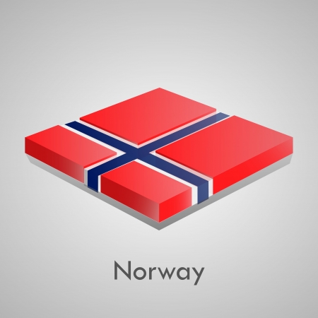 European flags set  glossy bricks のイラスト素材