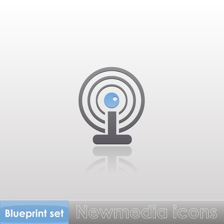 Blueprint set - Newmedia iconsのイラスト素材