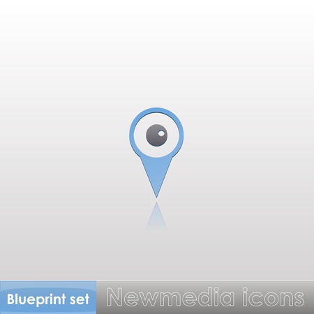 Blueprint set - Newmedia iconsのイラスト素材