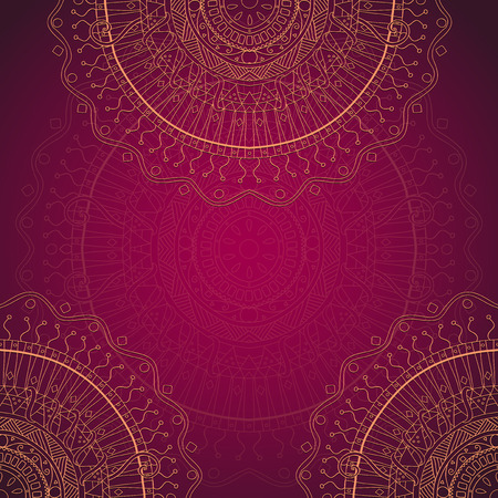 Grunge lace ornament のイラスト素材