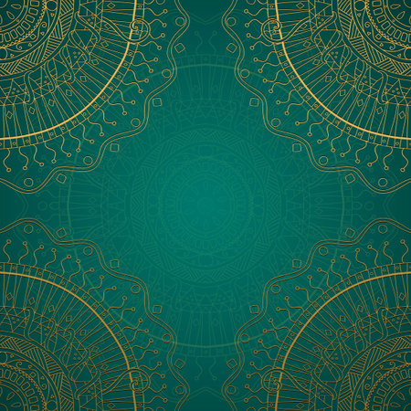 Grunge lace ornamentのイラスト素材