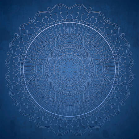 Grunge lace ornament のイラスト素材