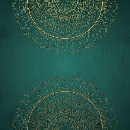 Grunge lace ornament のイラスト素材