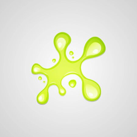 Green paint splash  Vector illustration のイラスト素材