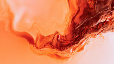 Swirling orange and red patterns blend together, creating a dynamic and energetic visual effect that captivates the viewers eyes and sparks imagination.の素材