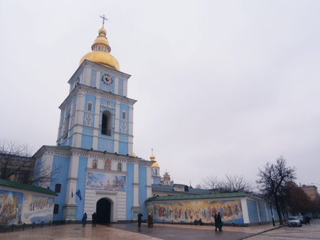 Ukraine. Kyiv. St. Michaelの写真素材