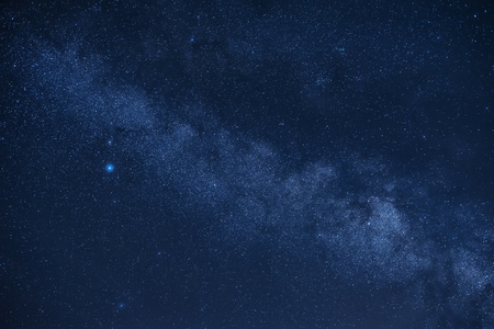 Milky way galaxyの写真素材