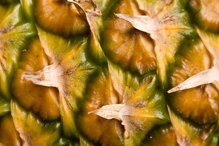 fresh pineapple great colors closeup shots great healthy snackの写真素材