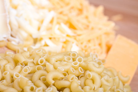 food close up macaroni and cheese nice colors 