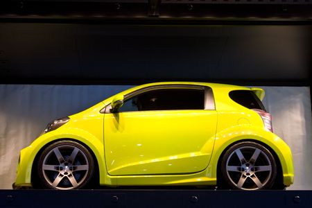 DETROIT - JANUARY 17:  Concept cars from the North American International Auto Show 2010 in Detroit, Michigan.のeditorial素材