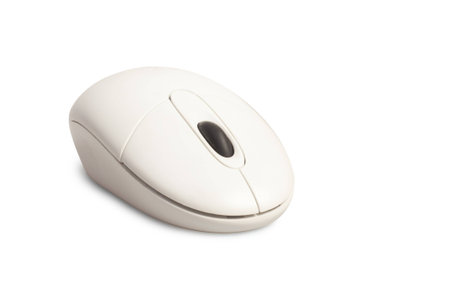 Wireless  computer mouse isolated on white background