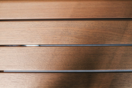 Brown wooden panels texture. Wood plank old of table top view and board nature pattern are surface...