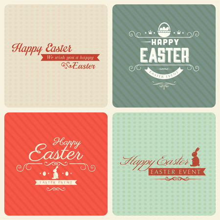  Easter greeting cardのイラスト素材