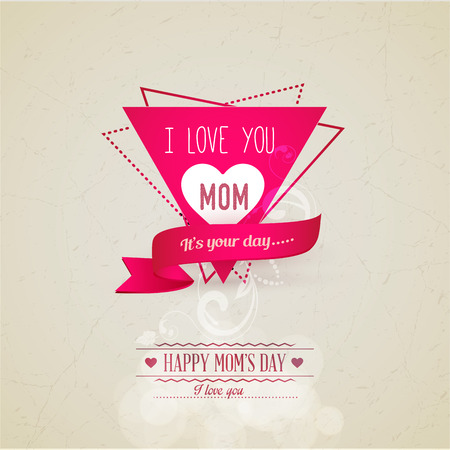Mothers day Greeting card -   Compatibility Requiredのイラスト素材