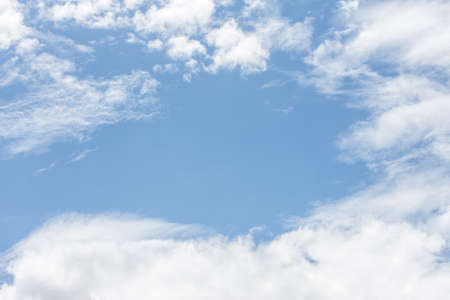 Clound in blue sky.の写真素材