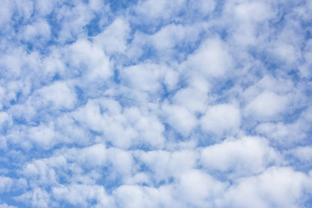 blue sky clouds.の写真素材