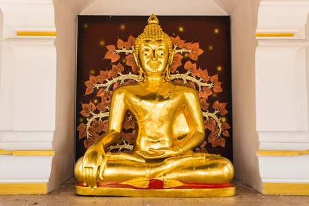 Buddha gold statue.のeditorial素材