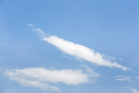 Clound in blue sky.の写真素材