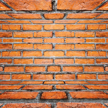 Old grunge brick wall backgroundの写真素材