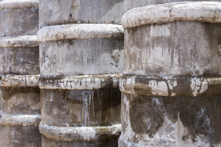 Some concrete tubes.の写真素材