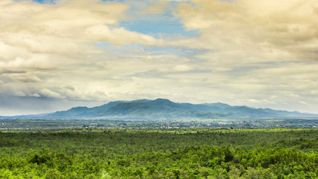 scene of Chom Thong mountain, Thailand.