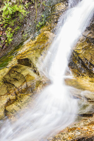 Wang Bua Ban waterfall in Doi Suthep-Pui Nationnal Park , Chiangmai.の写真素材