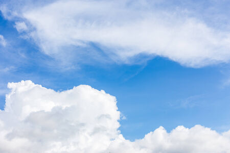Sky with clouds.の写真素材