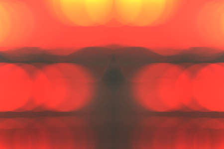 Abstract background with bokeh lights and stars.の写真素材