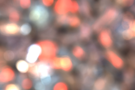 Abstract background with bokeh lights and stars.の写真素材