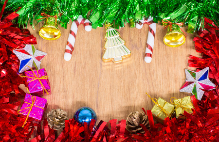 Christmas and happy new year background.の写真素材