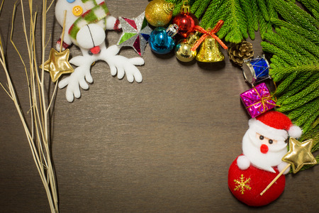 Christmas and happy new year backgroundの写真素材