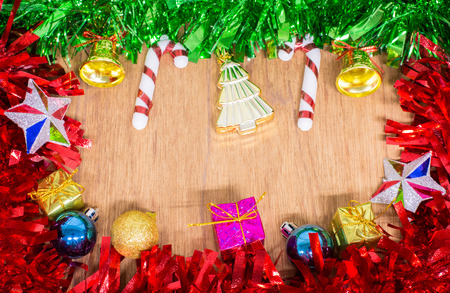 Christmas and happy new year background.の写真素材