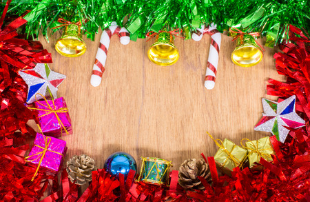 Christmas and happy new year background.の写真素材