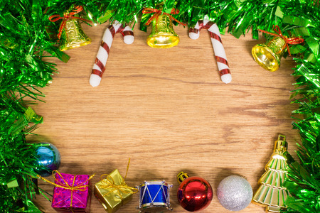 Christmas and happy new year background.の写真素材