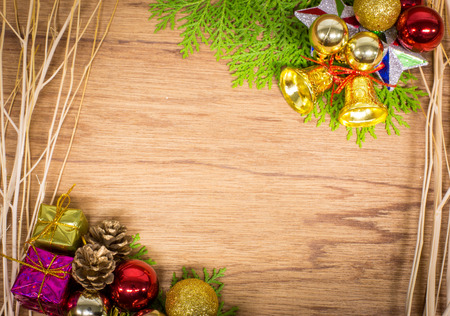 Christmas and happy new year background.の写真素材