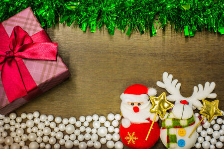 Happy new year and merry christmas backgroundの写真素材